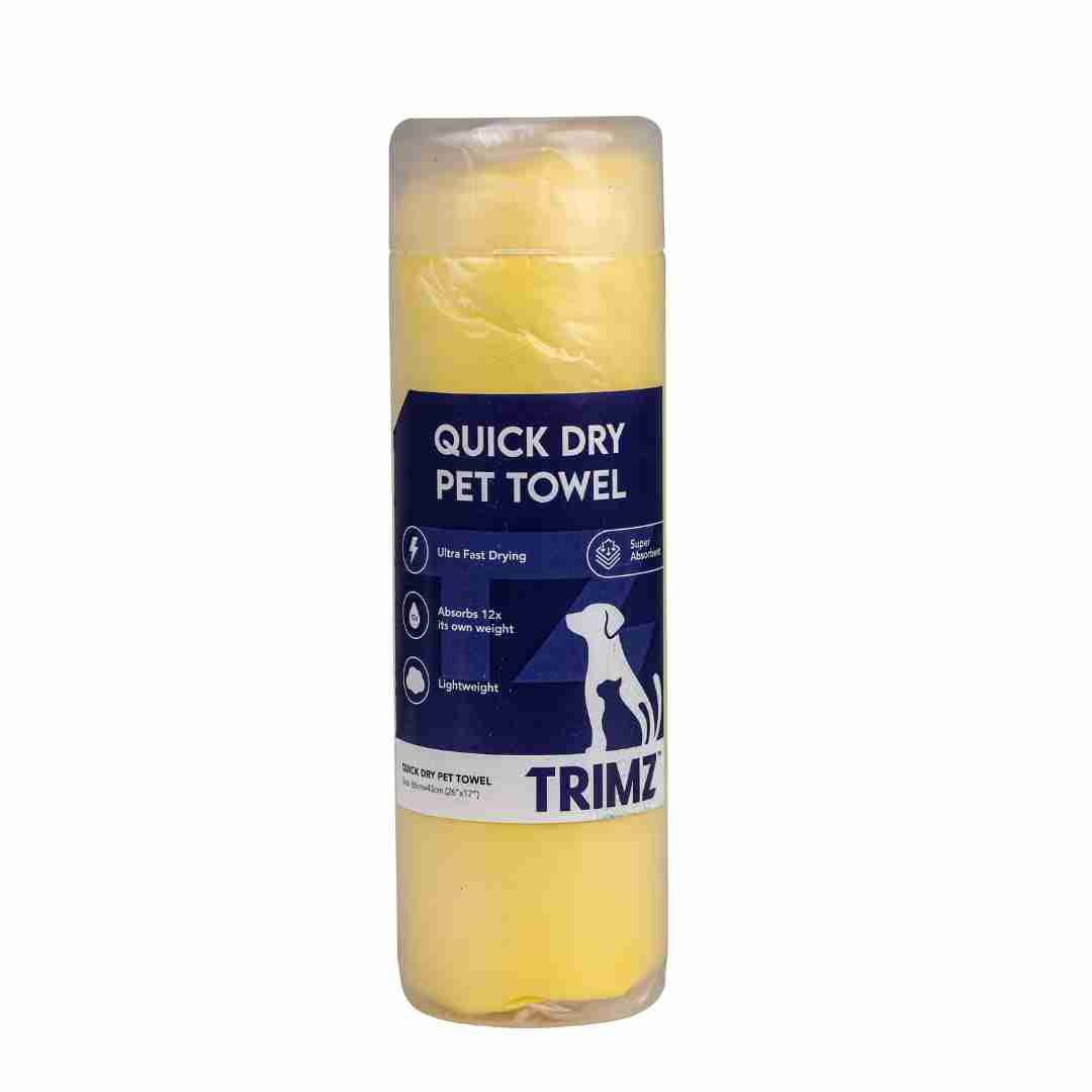 g_rTXgJuF-product.jpeg Trimz Pet Absorbent Towel for Dogs and Cats Yellow