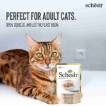 Schesir Tuna in Jelly With Salmon Adult Cat Wet Food Pouch, 85 g - Image 2