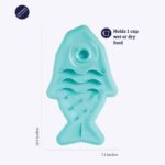 Petstages Hunt N Snack Mat Cat Slow Feeder - Blue (37x18cm) - Image 3