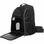 Trixie William Backpack 33x43x23 cm for Dogs and Cats (Black) - Image 11