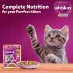 Whiskas Tasty Mix Junior Pouch Chicken Tuna Sweet Potato Flavor in Gravy for Cats 70g - Image 8