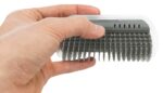 Trixie Corner Massage Brush For Cats (8x13 cm, Grey) - Image 7