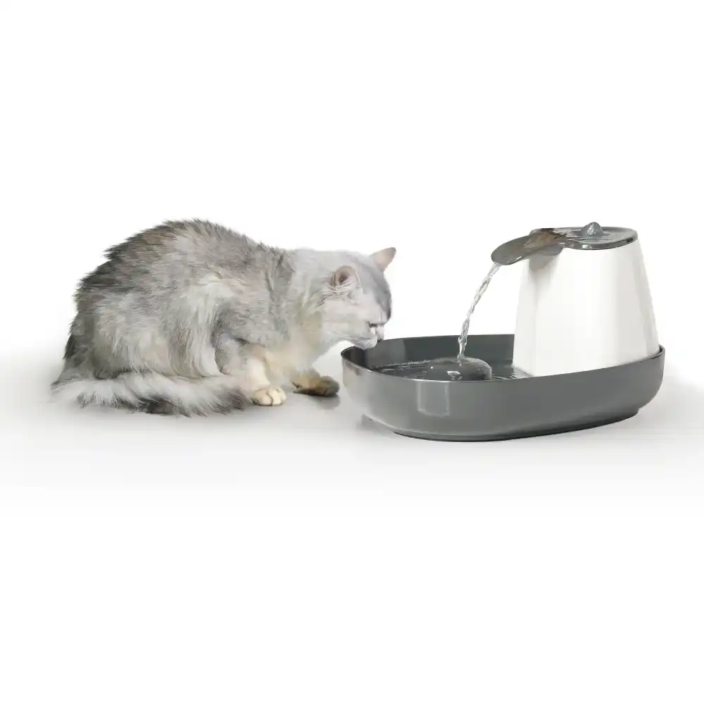jt_MeNrXL-Savic-Cascade-White-Anthracite-Cat-Water-Fountain.webp Savic Cascade White Anthracite Cat Water Fountain
