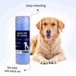 Trimz Quick Dry Absorption Towel for Dogs and Cats (Blue) - Image 5