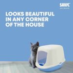 Savic Duchesse Toilet Home for Small Cats, 18x14x13 inch - Image 8
