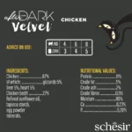 Schesir Cat After Dark Velvet Mousse Chicken, 80 g - Image 3