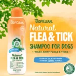 TropiClean Natural Flea and Tick Plus Soothing Shampoo - Image 3