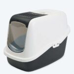 Savic Nestor Cat Toilet - Black - 22 x 15 x 15 inch