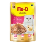 Me-O Pouch Delight Tuna with Bonito in Jelly Wet Cat Food, 70g