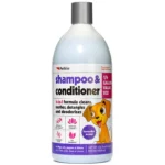 Petkin Shampoo and Conditioner Lavender for Cats and Dogs – 1000ml
