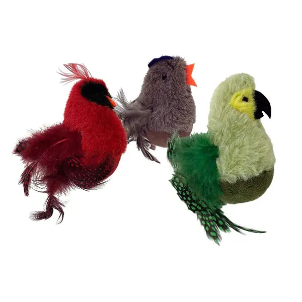 Petsport Feathered Kitty Wobbler Assorted, 12 cm