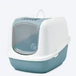 Savic Nestor Jumbo Cat Litter Box - Cold Gray - Image 3