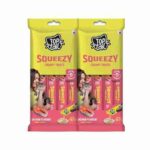 Top Tail Salmon Cat Treats Creamy Sachets 60g