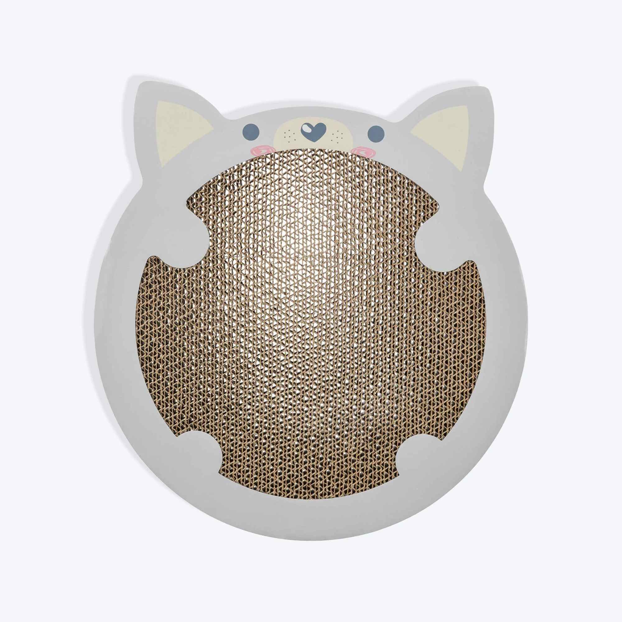 s1iiBYvV8-Trixie-Junior-Scratching-Cardboard-Hamster-with-Catnip-31×2.5×32.5-cm-Light-Grey.jpeg Trixie Junior Scratching Cardboard Hamster with Catnip (31x2.5x32.5 cm, Light Grey) - Image 1