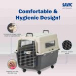 Savic Andes 5 Carrier for Dogs and Cats (Ivory) - Image 3