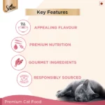 Sheba Premium Fish Mix Skipjack & Salmon Wet Cat Food - 35g - Image 6