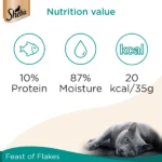 Sheba Premium Fish with Dry Bonito Flake Wet Cat Food - 35g - Image 5