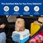 Savic Zephos 1 Pet Carrier, 19 x 13 x 12 inch, Atlantic Blue - Image 4