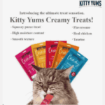 Kitty Yums Creamy Treat Crab and Chicken (5Pcs) Cat Treat - Image 3