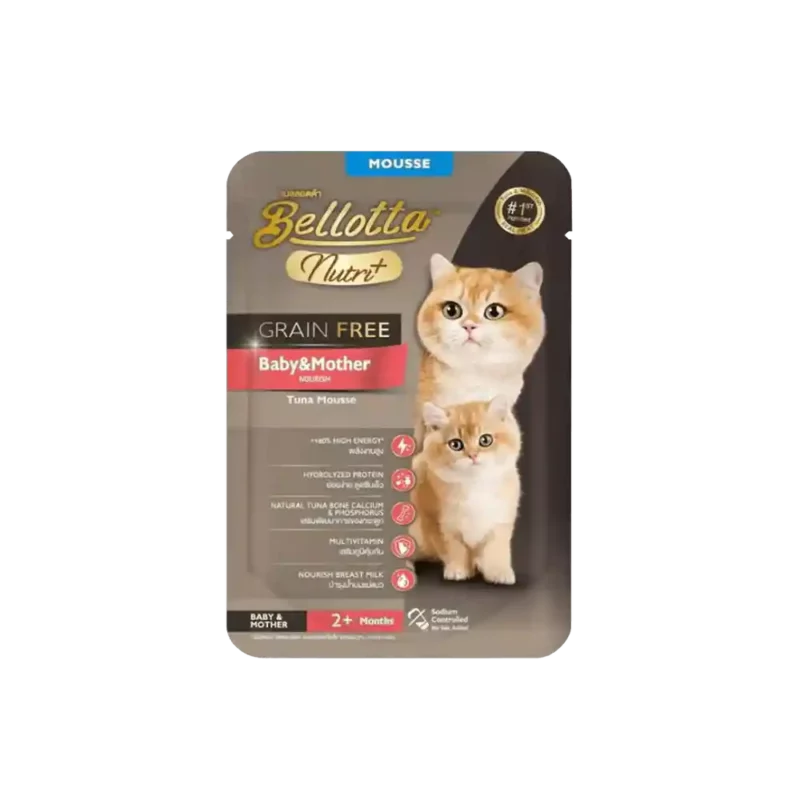 bellotta tuna mousse kitten mother cat food