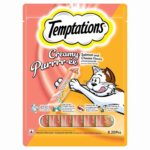 Temptations Salmon Cheese Treats for Cats 240g Pack