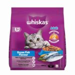 Whiskas Ocean Fish Flavour Adult Cat Dry Food, 480 g