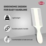Trixie Flea and Dust Comb for Dogs and Cats, Double Sided 14 cm - Image 5