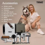 Trimz Pet Grooming Kit and Vacuum Suction for Dogs and Cats - Image 8