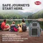 Trixie Dan Backpack Pet Carrier (34 x 44 x 26 cm, Grey) - Image 5