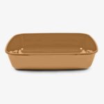 Savic Iriz Litter Tray with Rim for Cats (Nordic Brown, 17 x 12 x 5 inch) - Image 2