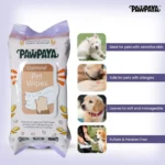 Pawpaya Oatmeal Pet Wipes for Dogs and Cats, 100 Pull Pack (20x18cm) - Image 5