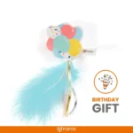 Barkbutler Fofos Birthday Balloon Catnip Toy for Cats - Image 6