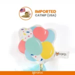 Barkbutler Fofos Birthday Balloon Catnip Toy for Cats - Image 3