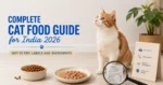 Complete Cat Food Guide for India 2026 Wet vs Dry, Labels and Ingredients