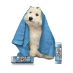 Aroma Groom Non-Woven Viscose Dog Towel, Super Absorbent Fast-Dry Pet Towel (24” x 17”) - Image 3