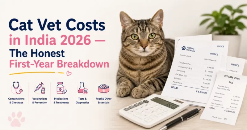 Cat Vet Costs in India 2026: The Honest First-Year Cost Breakdown for Cat Parents